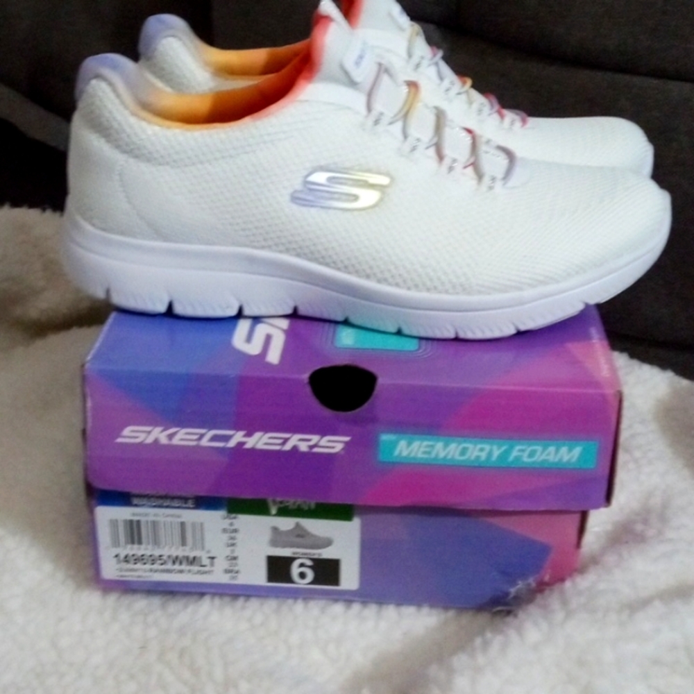 Skechers memory foam sneakers
